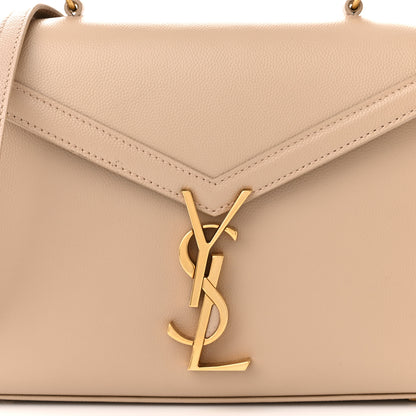 Saint Laurent Grain de Poudre Mini Classic Monogram Cassandra Top Handle Beige 8 of 11