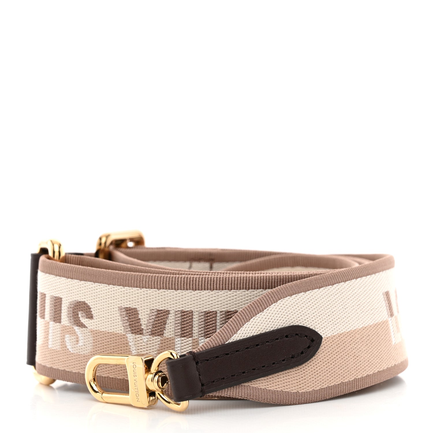 Louis Vuitton Jacquard Speedy Bandouliere 20 Shoulder Strap Beige Brown 1 of 4