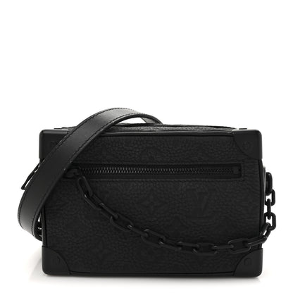 Louis Vuitton Taurillon Monogram Mini Soft Trunk Black 1 of 10