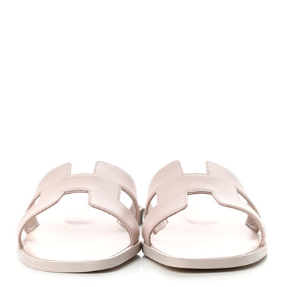 Hermes Calfskin Oran Sandals 36 Rose Petale 2 of 8