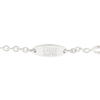 Christian Dior 18K White Gold Diamond XS Rose Des Vents Bracelet 4 of 4