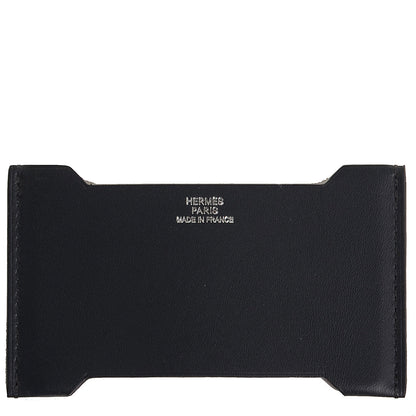 Hermes Box Sombrero Manhattan Card Holder Bleu Obscur Black 1 of 5