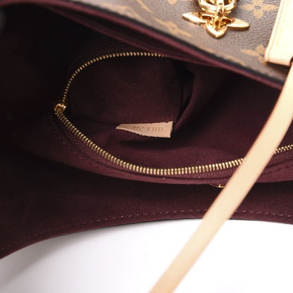 Louis Vuitton Monogram Flower Hobo Beige 10 of 11