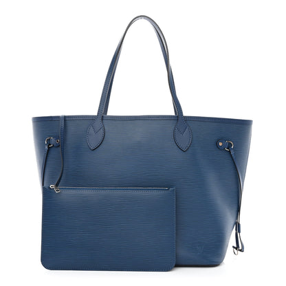 Louis Vuitton Epi Neverfull MM Indigo 1 of 11