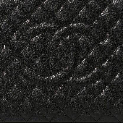 Chanel Caviar Quilted Grand Shopping Tote GST Black 8 of 18