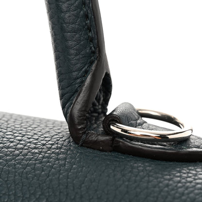 Moynat Taurillon Blush Calfskin Gabby MM Peacock 10 of 11
