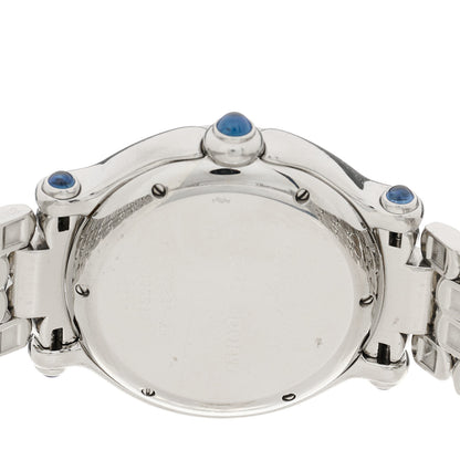 Chopard Stainless Steel 7 Diamond 32mm Happy Sport Quartz Watch 4 of 4