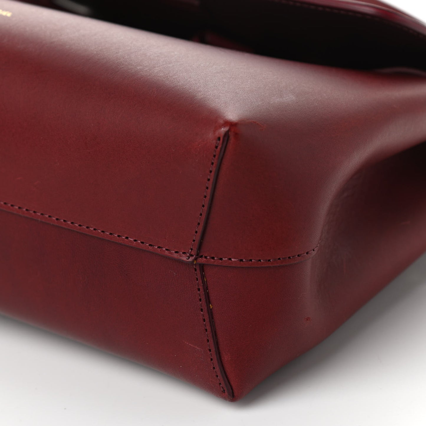 Calfskin Mini Lady Bag Bordo