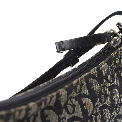 Christian Dior Monogram Shoulder Bag Pochette Black 14 of 18