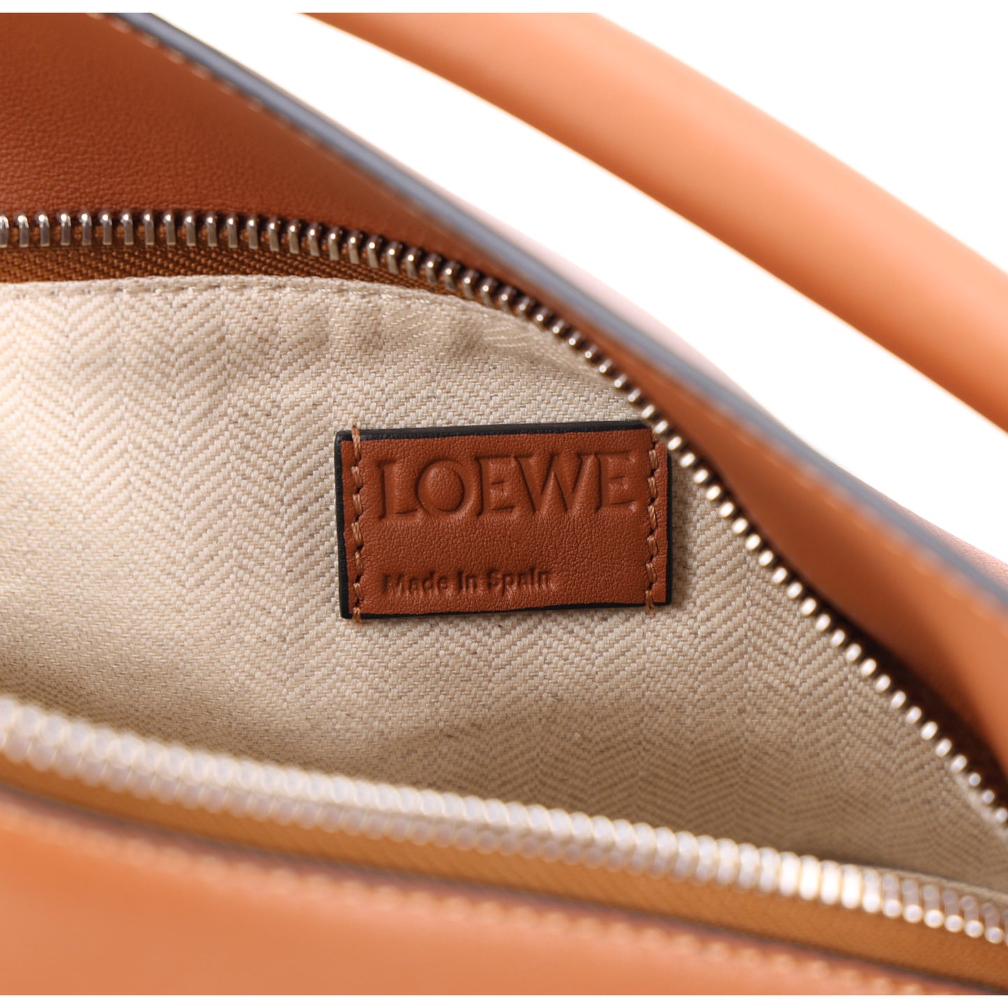 Calfskin Small Puzzle Bag Tan