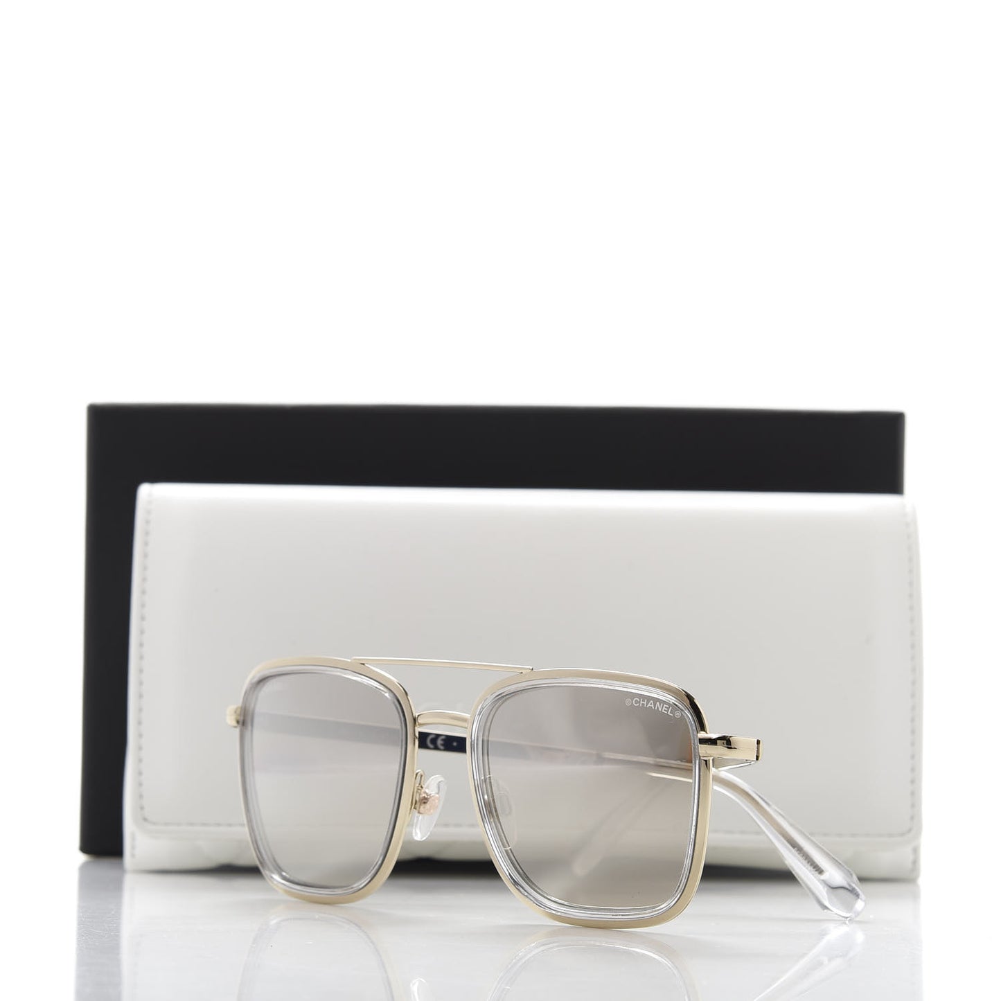 Metal Pilot Sunglasses 4241 Gold