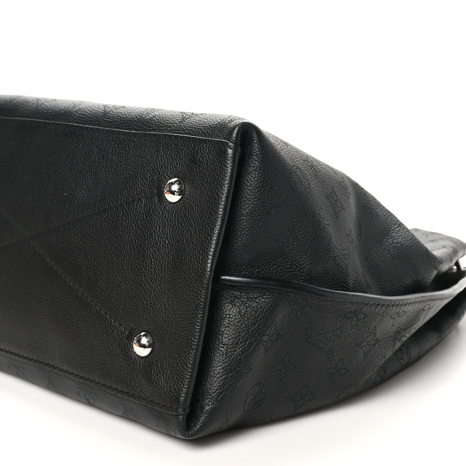 Louis Vuitton Mahina Carmel Hobo Black 9 of 9