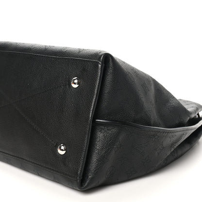 Louis Vuitton Mahina Carmel Hobo Black 9 of 9