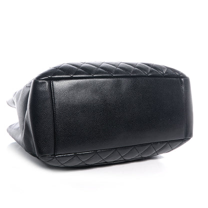 Chanel Caviar Grand Shopping Tote GST Black 4 of 7