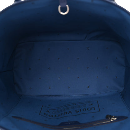 Louis Vuitton Monogram Escale Neverfull MM Blue 6 of 11