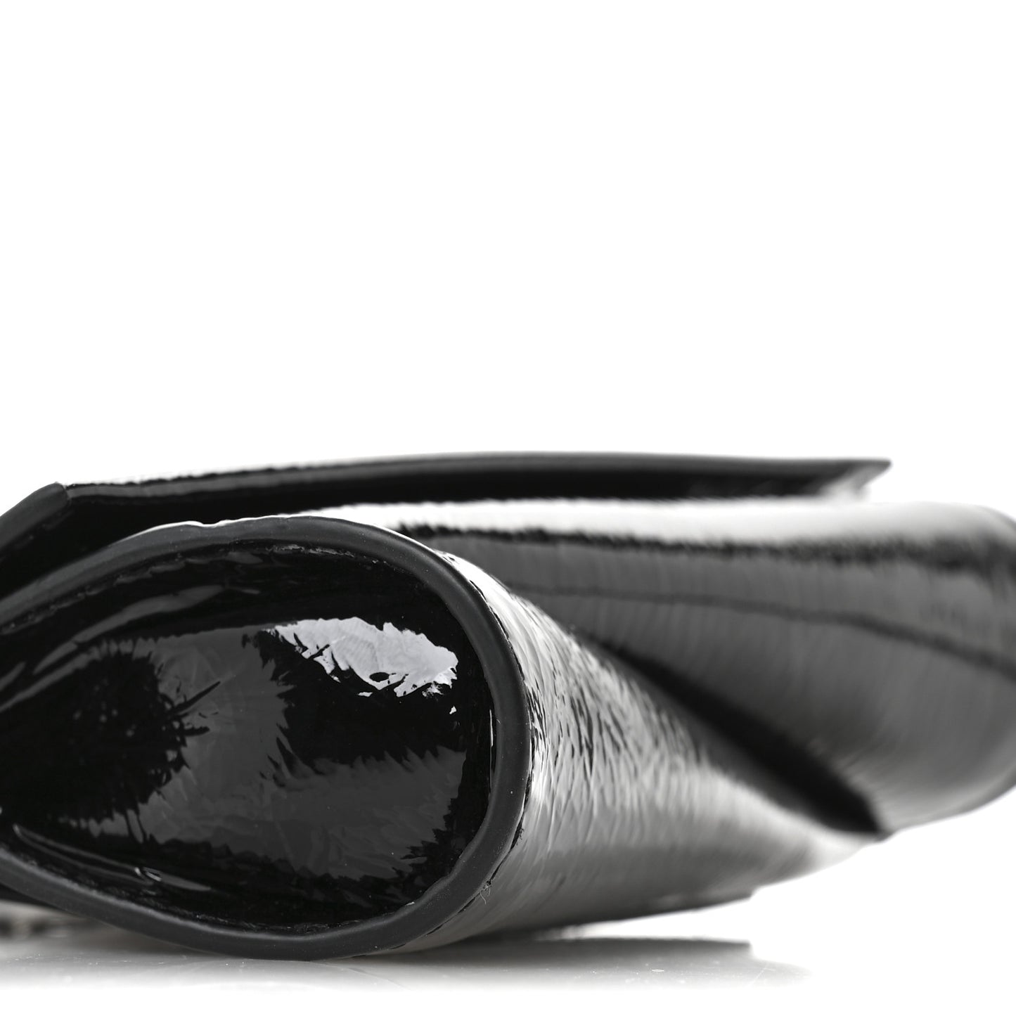 Patent Vog Small Loubitwist Clutch Black