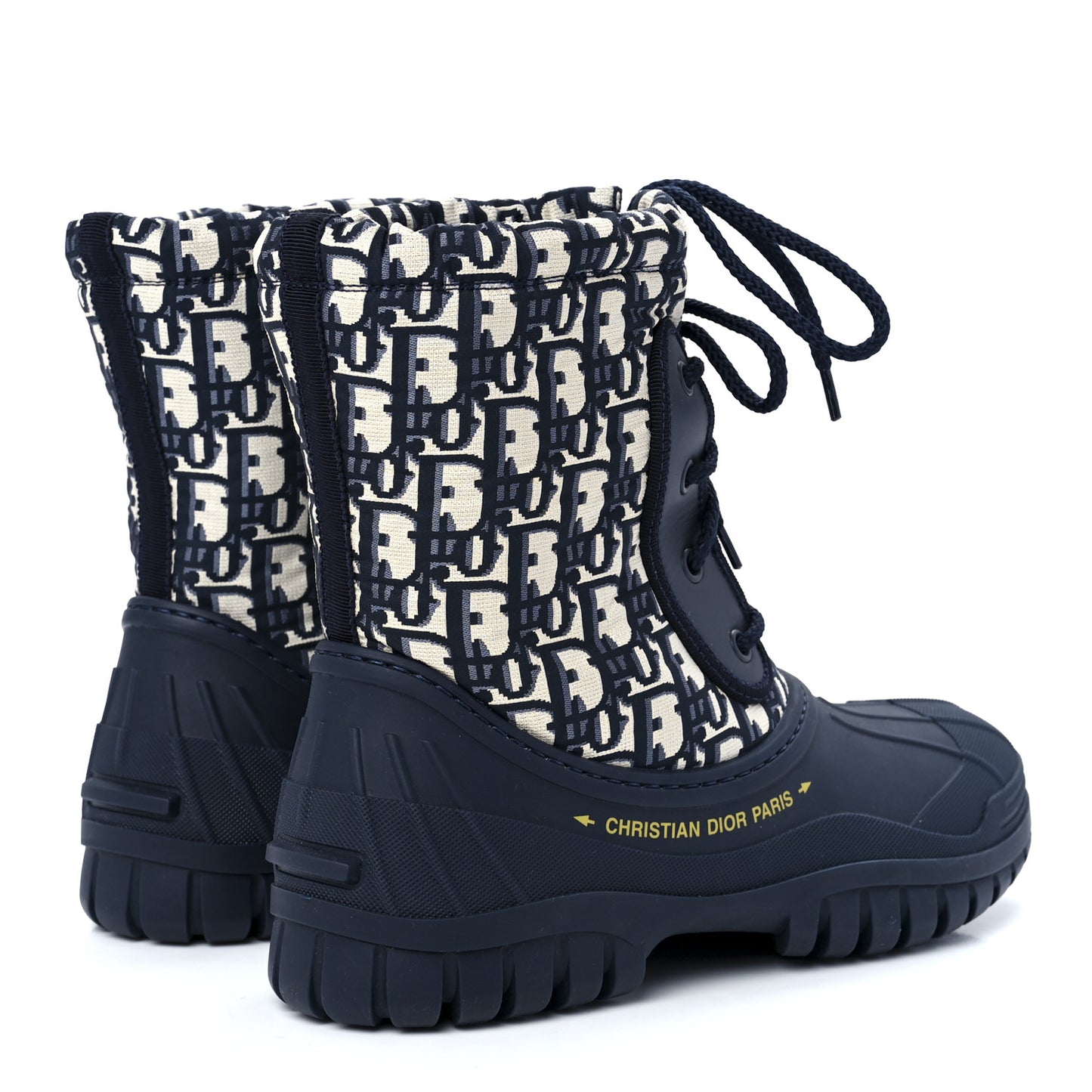 Oblique Nylon D-Venture Boots 36.5 Deep Blue