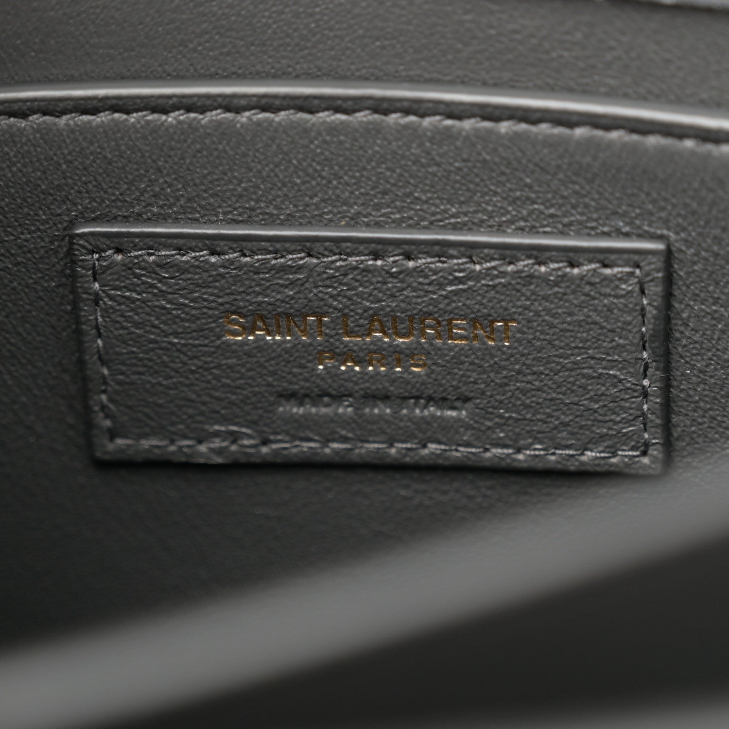 Saint Laurent Coated Bark Calfskin Medium Monogram Sunset Storm 7 of 11
