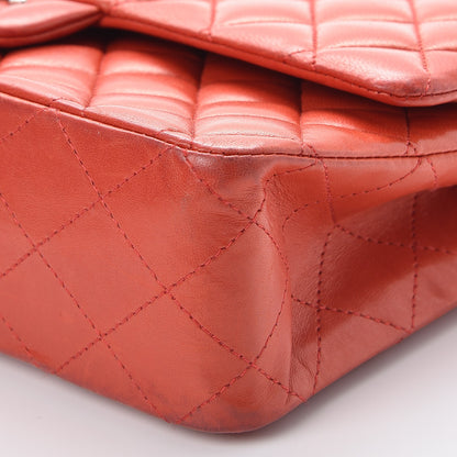 Chanel Lambskin Quilted Medium Double Flap Red 10 of 11