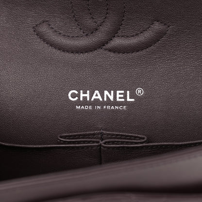 Chanel Lambskin Quilted Medium Double Flap Purple 7 of 10