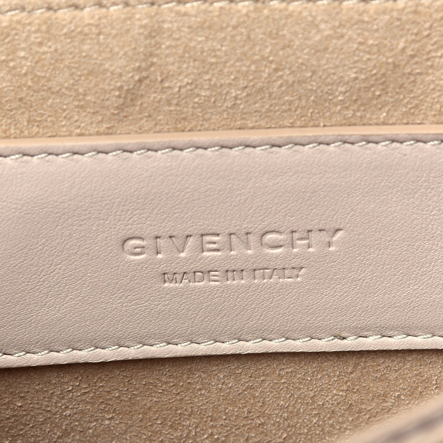 Givenchy Calfskin Medium Whip Top Handle Crossbody Natural 6 of 8