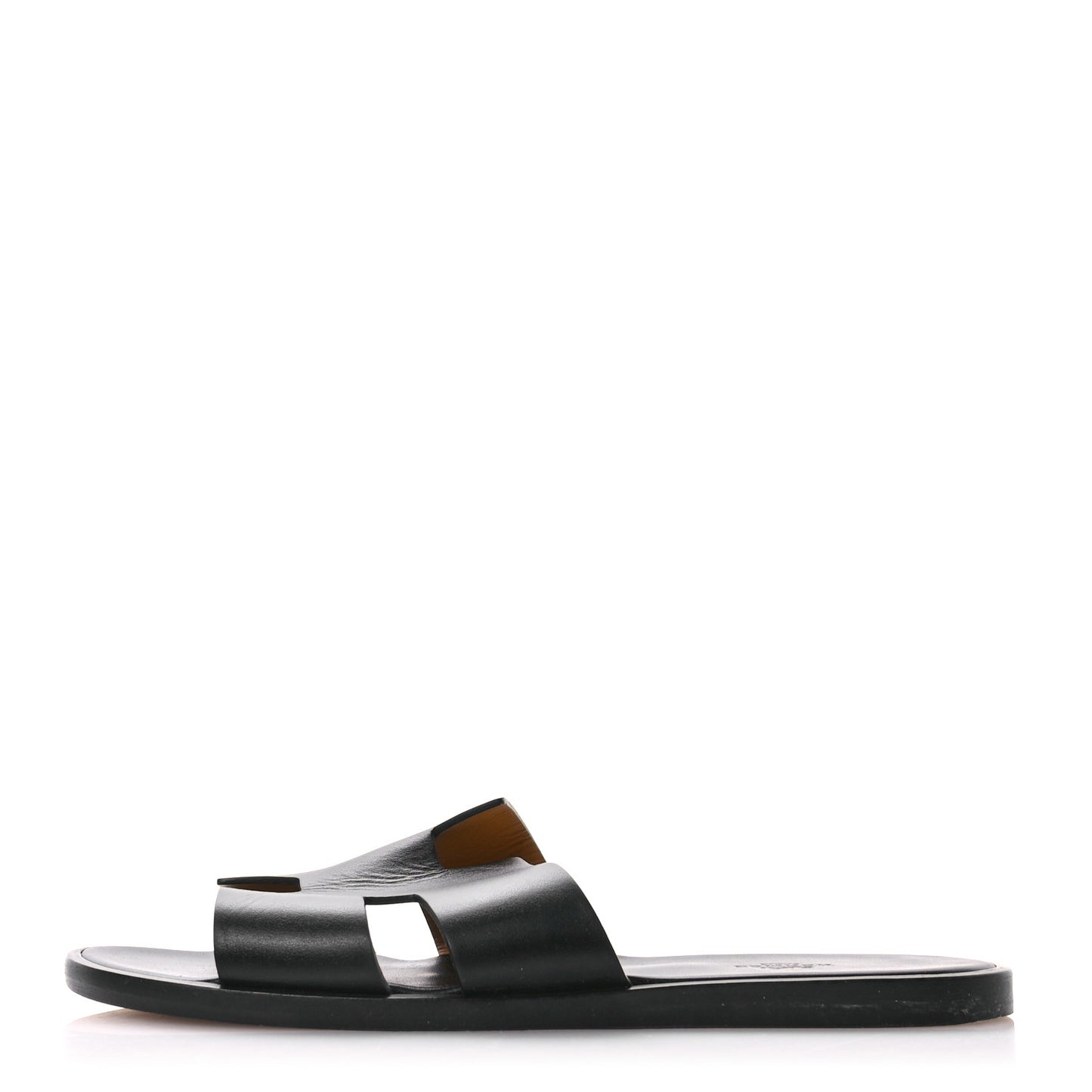 Calfskin Mens Izmir Sandals 42.5 Black