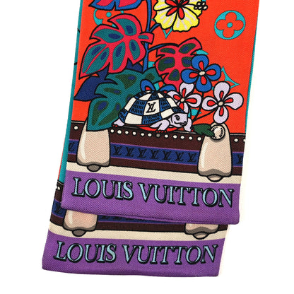 Louis Vuitton Silk Monogram LV Wonderland Bandeau Turquoise 3 of 3