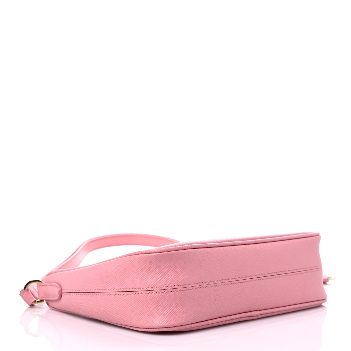 Saffiano Lux Mini Re-Edition Shoulder Bag Petalo