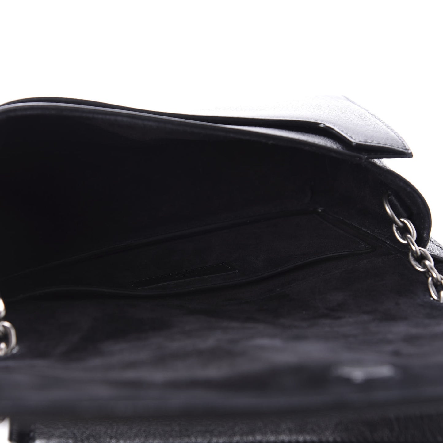 Calfskin Monogram Book Bag Black