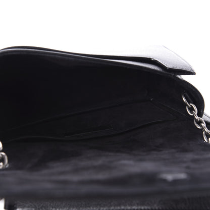 Saint Laurent Calfskin Monogram Book Bag Black 5 of 11