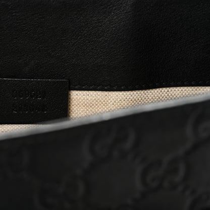 Gucci Guccissima Small Emily Shoulder Bag Black 7 of 10