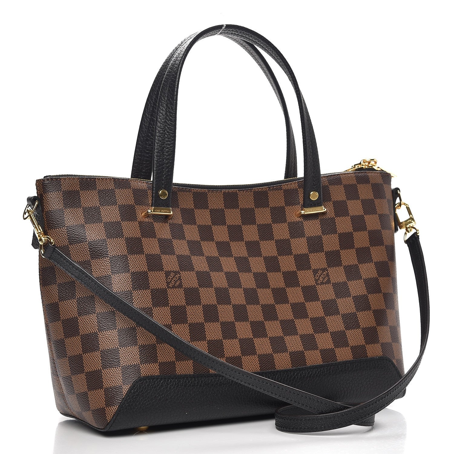 Louis Vuitton Damier Ebene Hyde Park Black 4 of 10