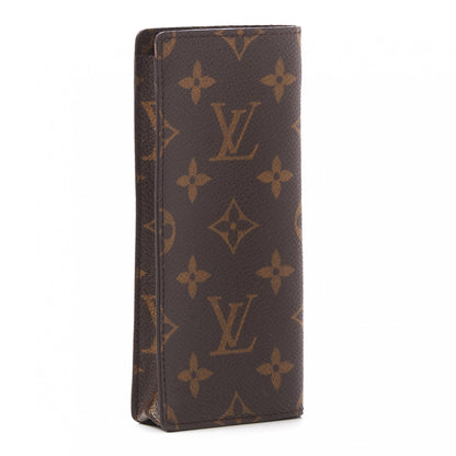 Louis Vuitton Monogram Etui a Lunettes Simple Eyeglass Case 2 of 7