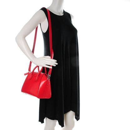 Givenchy Shiny Lord Calfskin Mini Antigona Red 2 of 7
