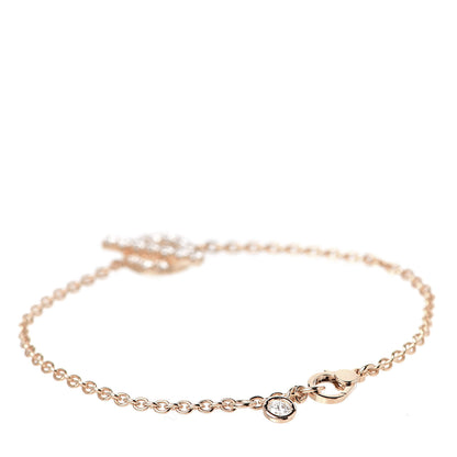 Hermes 18K Rose Gold Diamond Finesse Bracelet ST 3 of 5