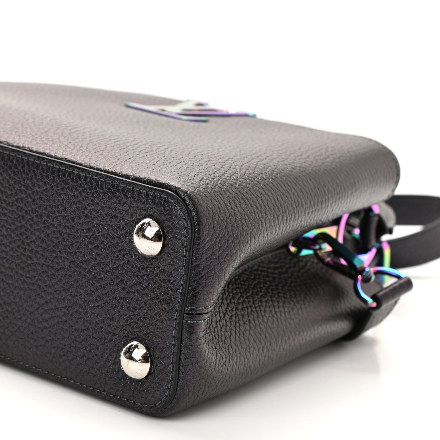 Taurillon Capucines BB Scarabeo Iridescent Black