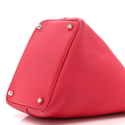 Hermes Taurillon Clemence Picotin Lock 18 PM Rose Mexico 10 of 10