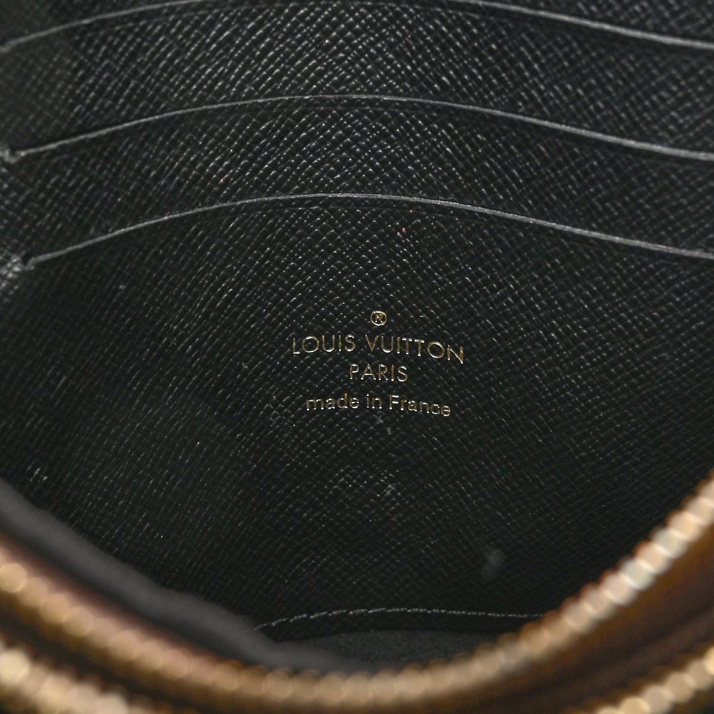 Reverse Monogram Giant Double Zip Pochette