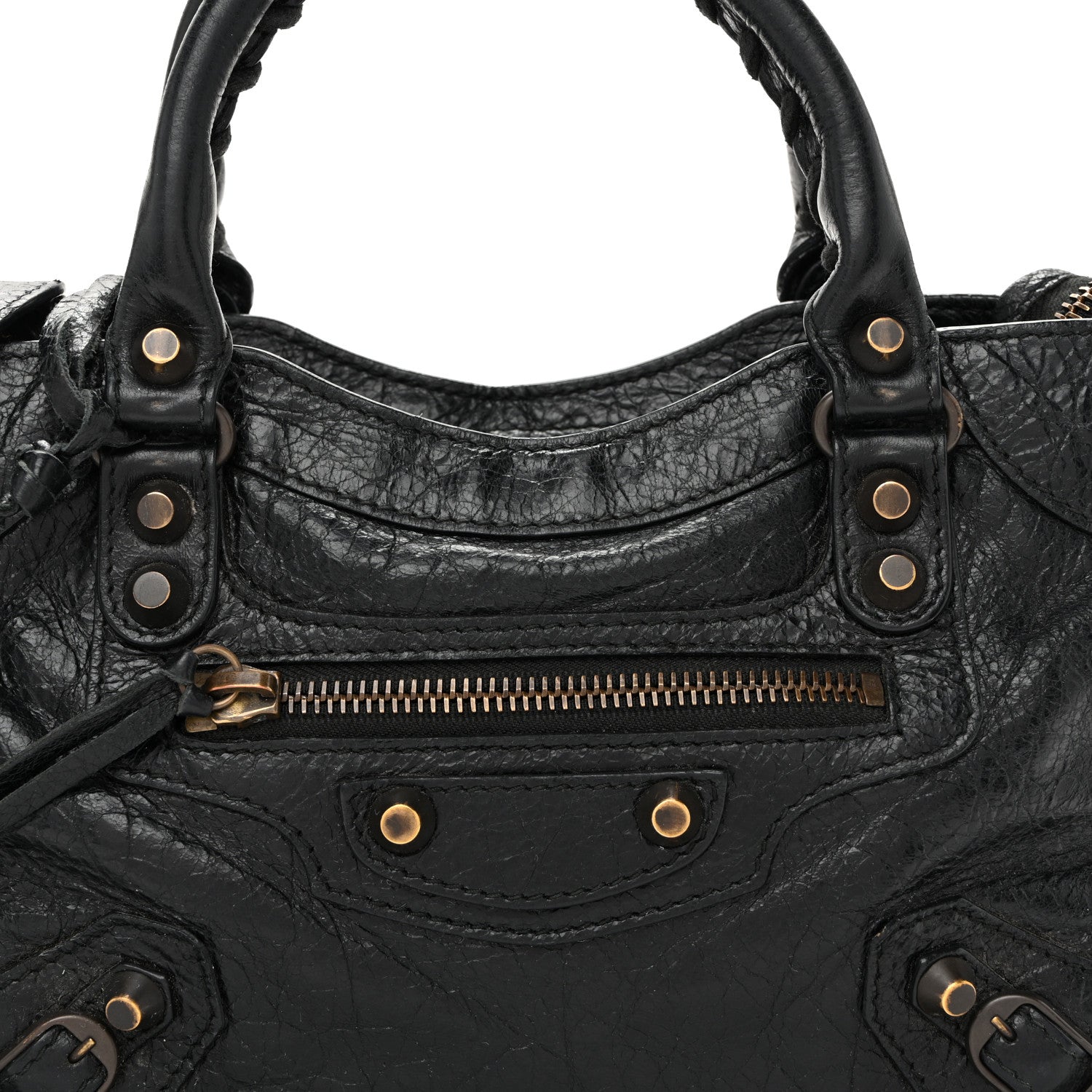 Balenciaga Agneau Classic Hardware Mini City Black 9 of 12