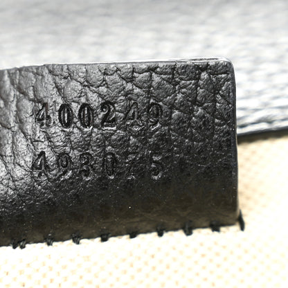 Gucci Pebbled Calfskin Small Dionysus Shoulder Bag Black 8 of 11