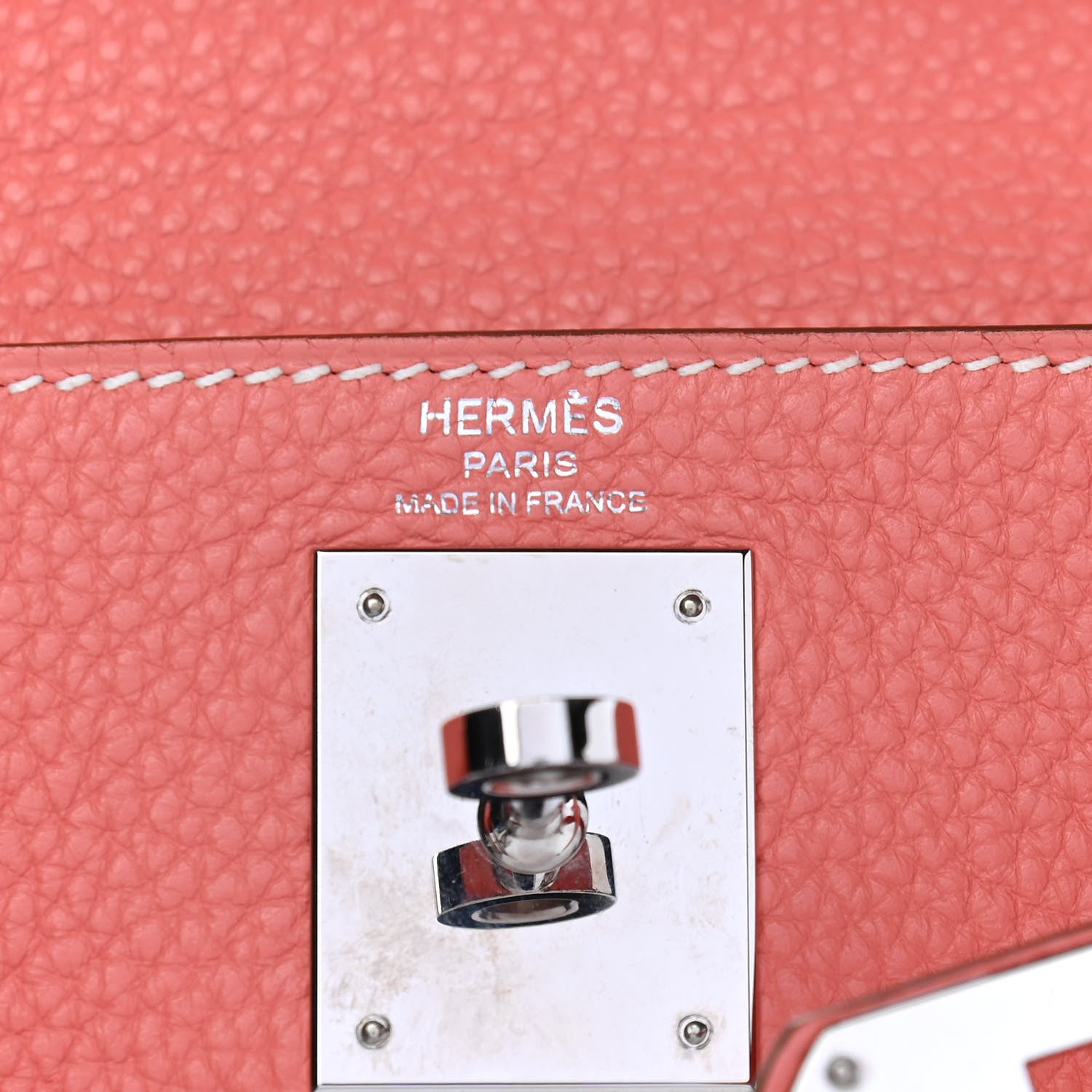 Hermes Taurillon Clemence Kelly Retourne 28 Crevette 8 of 15