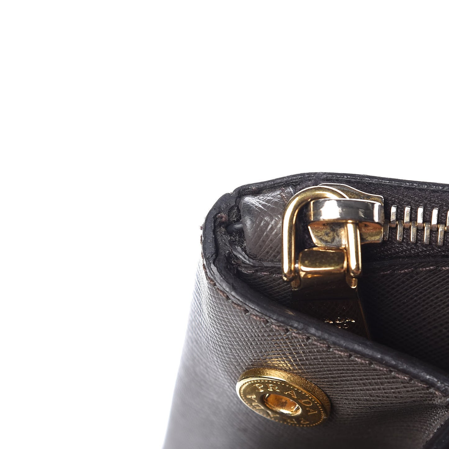 Saffiano Medium Galleria Double Zip Tote Grafite