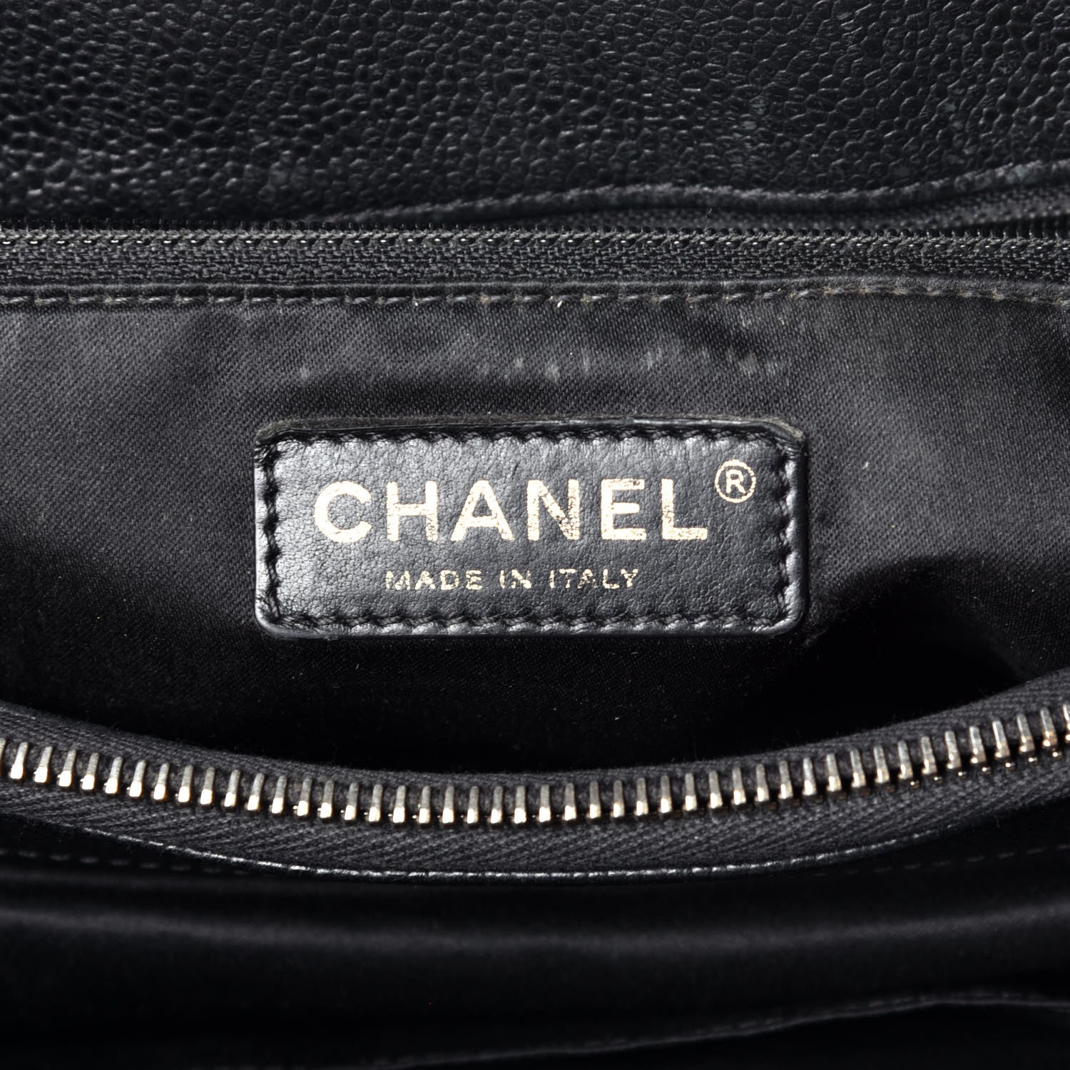Chanel Caviar Quilted Grand Shopping Tote GST Black 6 of 9