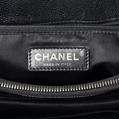 Chanel Caviar Quilted Grand Shopping Tote GST Black 6 of 9