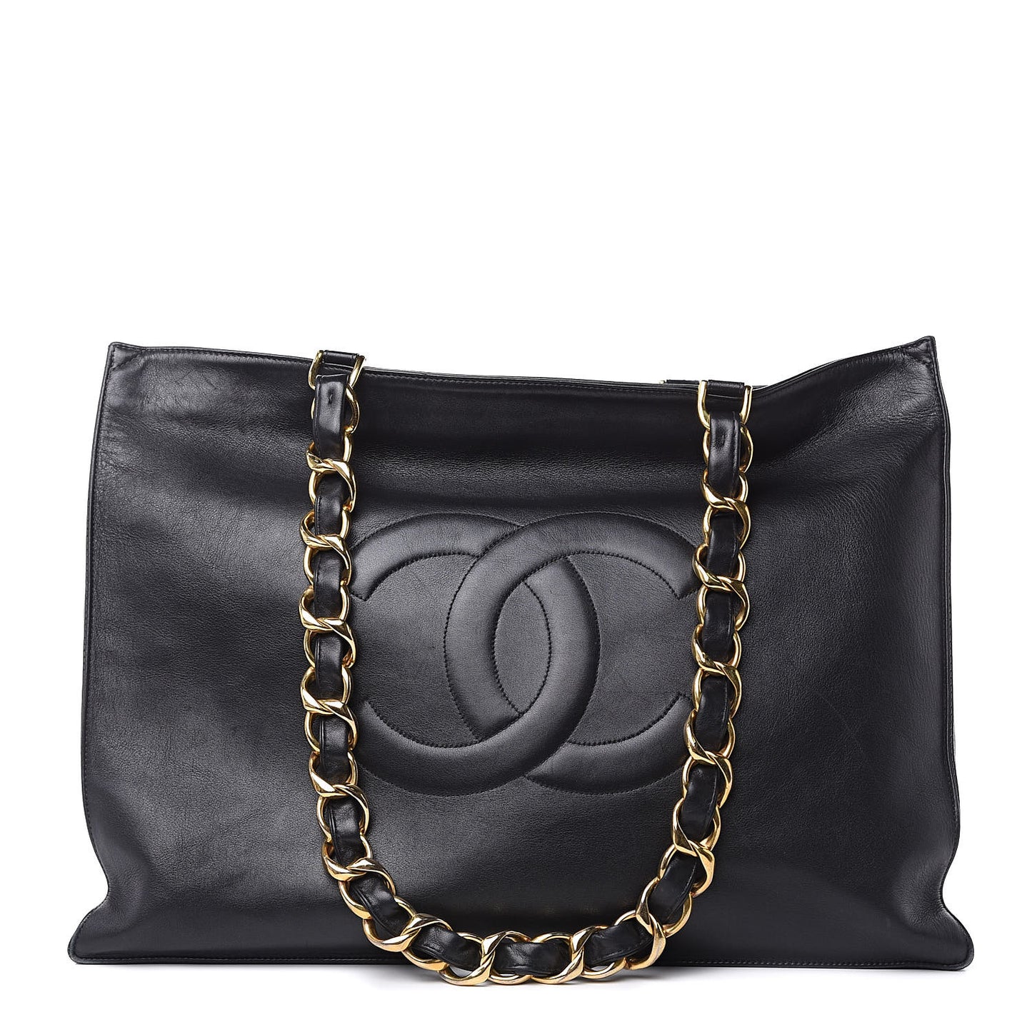 Lambskin CC Tote Black