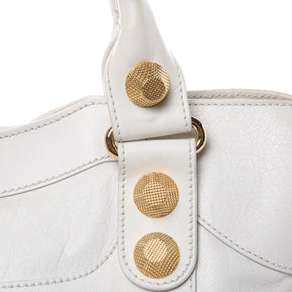 Balenciaga Agneau Giant 21 Gold Hardware City White Light 16 of 18
