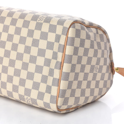 Louis Vuitton Damier Azur Speedy 30 6 of 10