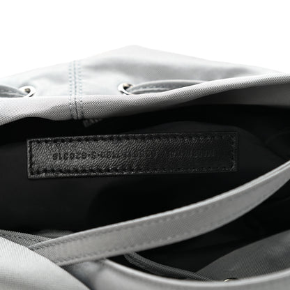 Balenciaga Nylon Wheel Logo Bucket Bag XS Gris Cendre 6 of 6
