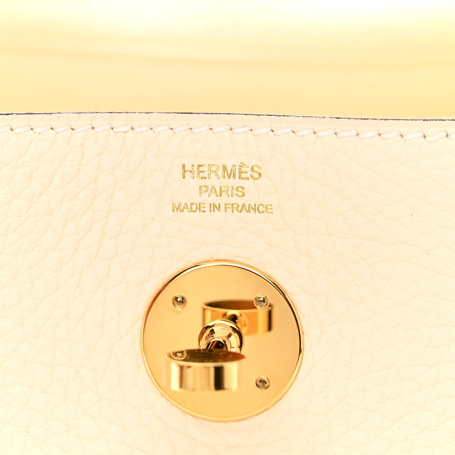 Hermes Taurillon Clemence Lindy 26 Nata 6 of 11