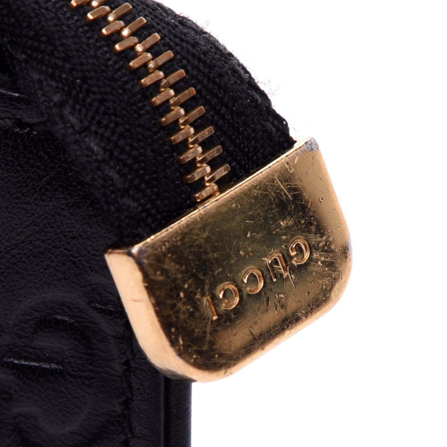 Guccissima Key Case Black